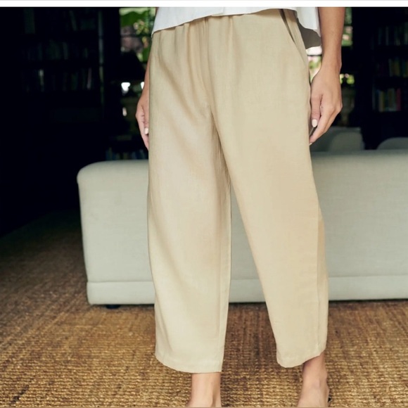 Quince Pants - Quince Linen Pants Size M